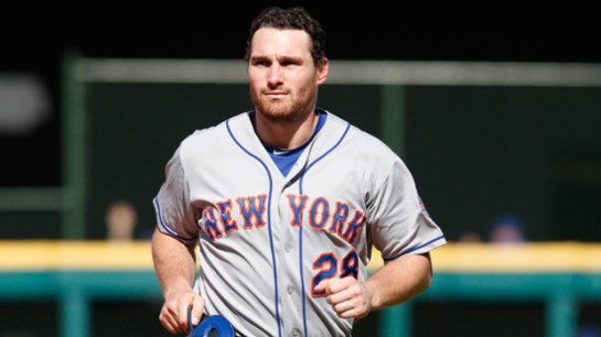 The New York Mets' infielder Daniel Murphy